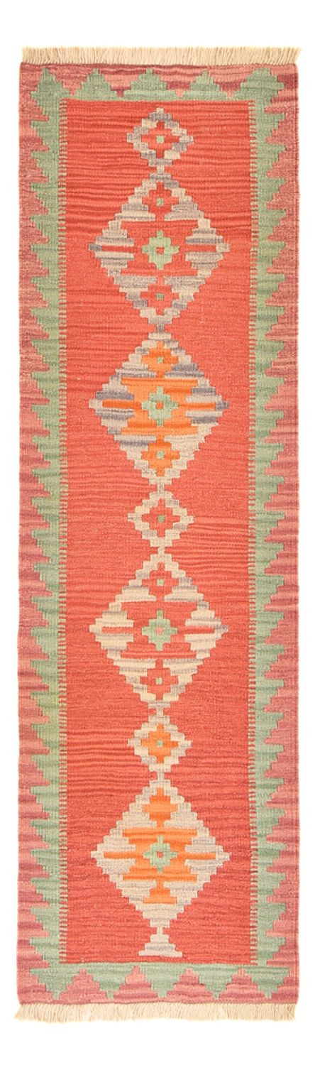 Tapis de couloir Tapis Kelim - Oriental - 193 x 58 cm - multicolore