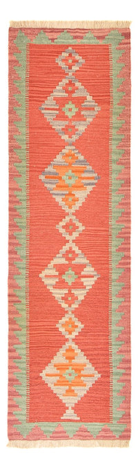 Tapis de couloir Tapis Kelim - Oriental - 193 x 58 cm - multicolore