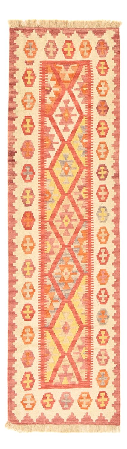 Tapis de couloir Tapis Kelim - Oriental - 201 x 60 cm - multicolore