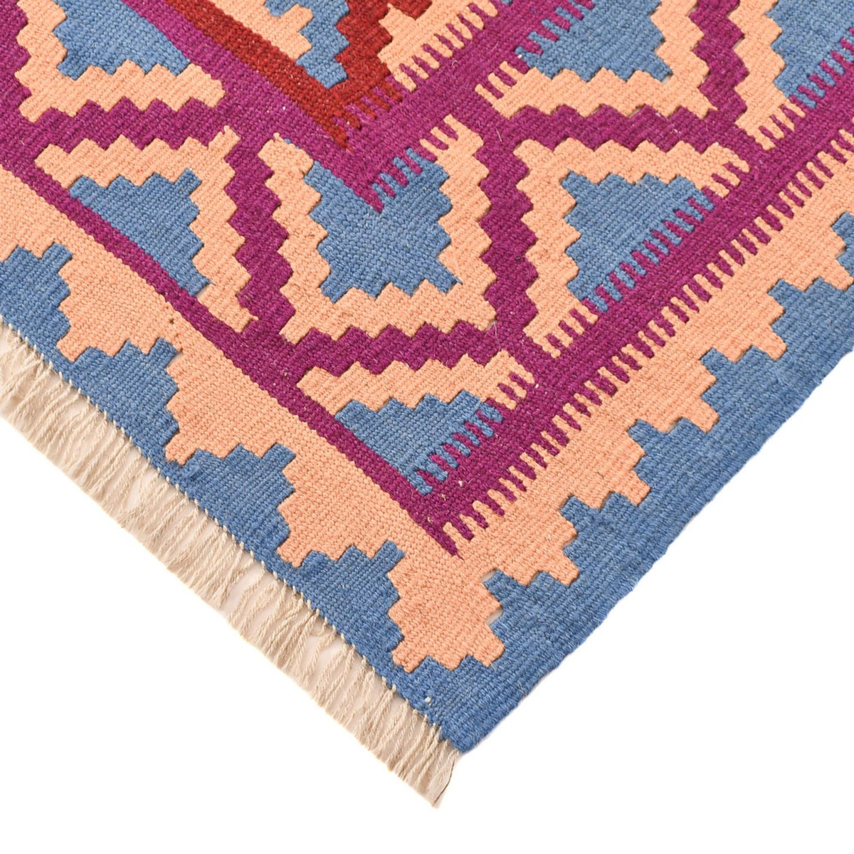 Tapis Kelim - Oriental - 208 x 150 cm - multicolore