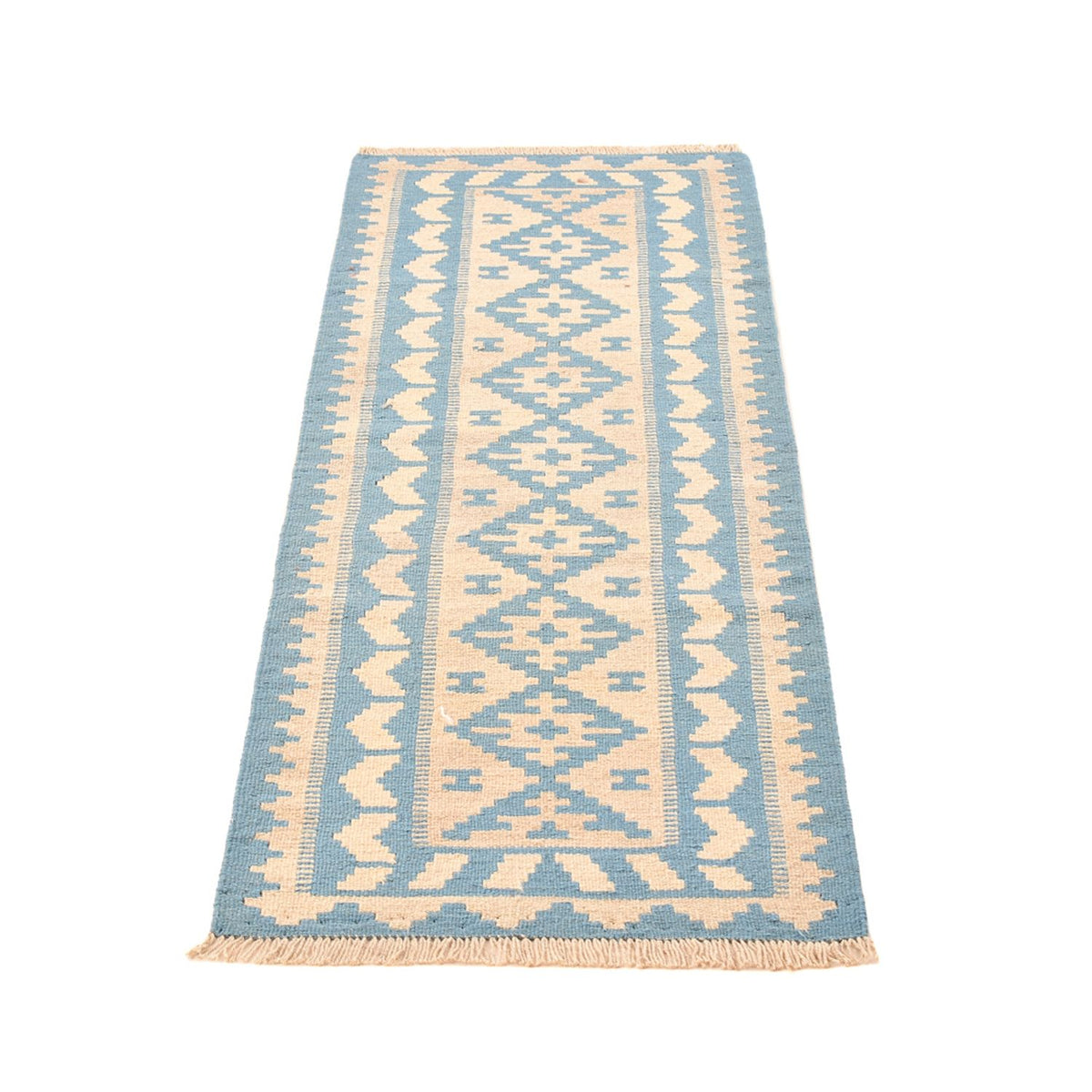 Tapis de couloir Tapis Kelim - Oriental - 199 x 62 cm - multicolore