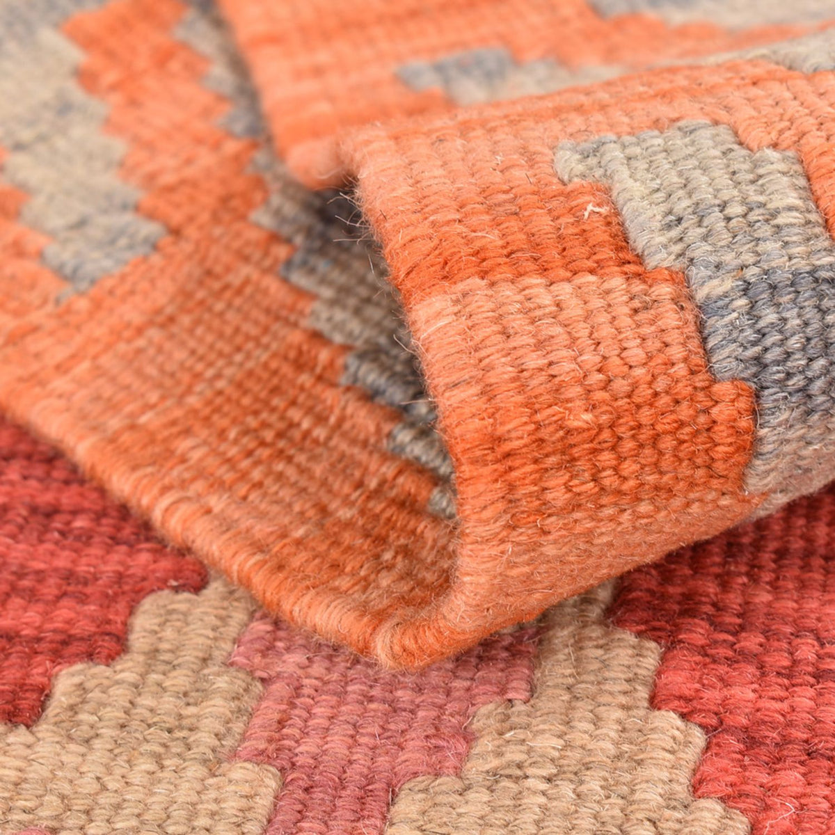 Tapis de couloir Tapis Kelim - Oriental - 198 x 59 cm - multicolore