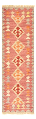 Tapis de couloir Tapis Kelim - Oriental - 197 x 63 cm - multicolore
