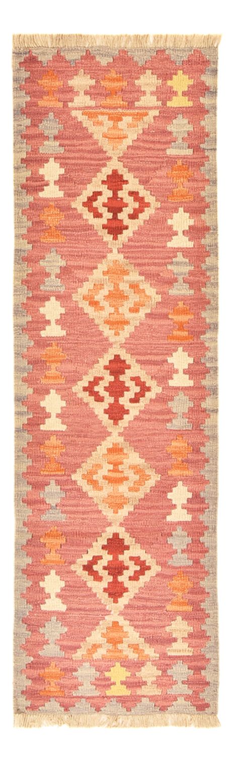 Tapis de couloir Tapis Kelim - Oriental - 197 x 63 cm - multicolore