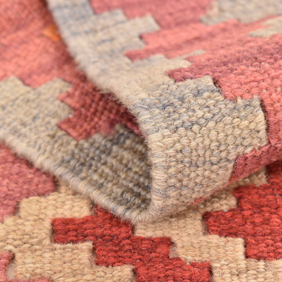 Tapis de couloir Tapis Kelim - Oriental - 197 x 63 cm - multicolore