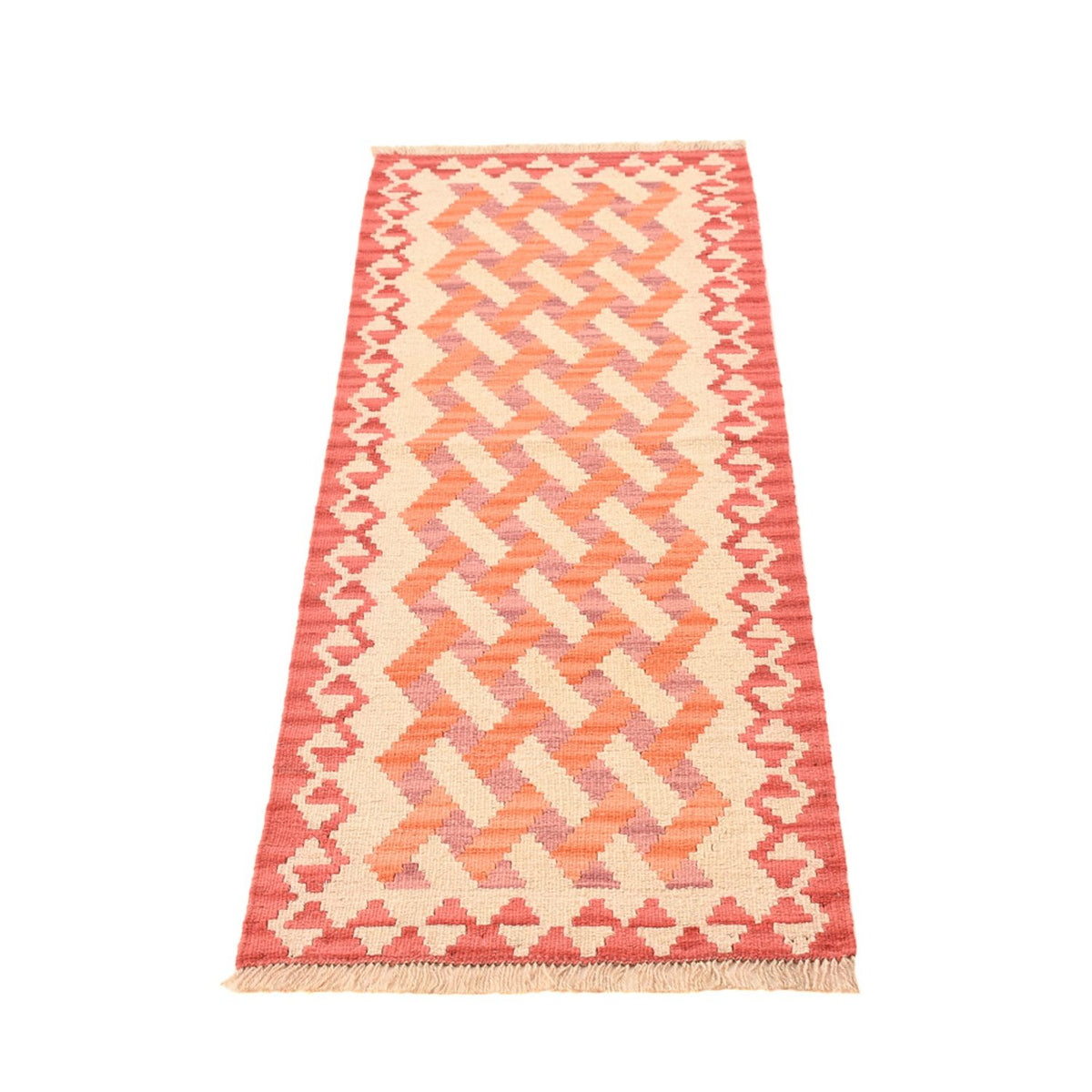 Tapis de couloir Tapis Kelim - Oriental - 190 x 58 cm - multicolore