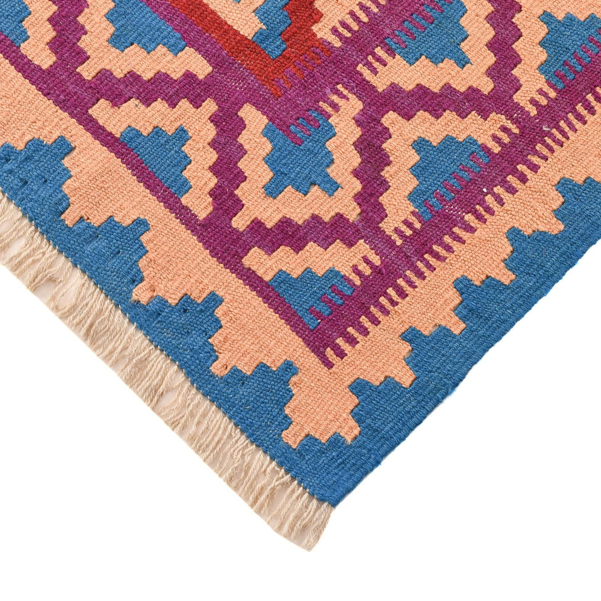 Tapis Kelim - Oriental - 202 x 149 cm - multicolore