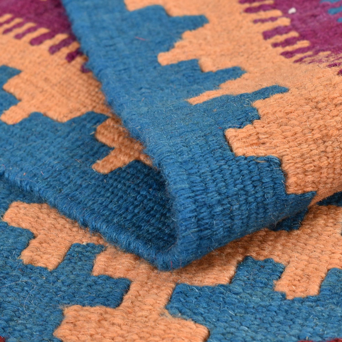 Tapis Kelim - Oriental - 202 x 149 cm - multicolore