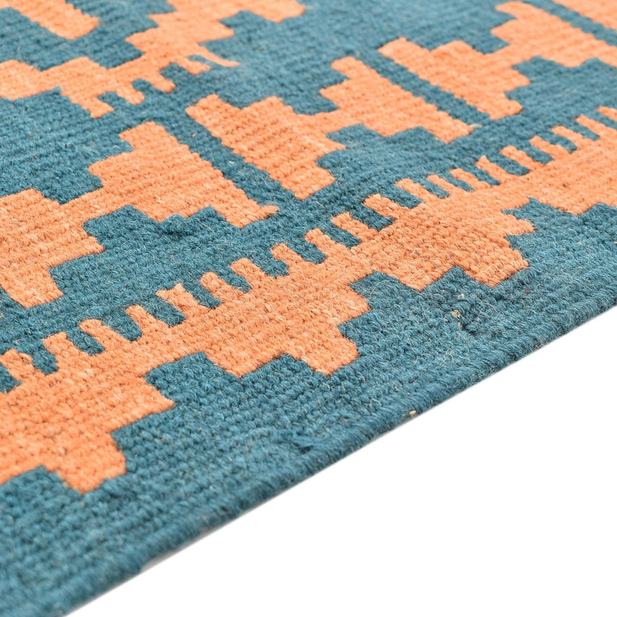 Tapis de couloir Tapis Kelim - Oriental - 194 x 62 cm - multicolore