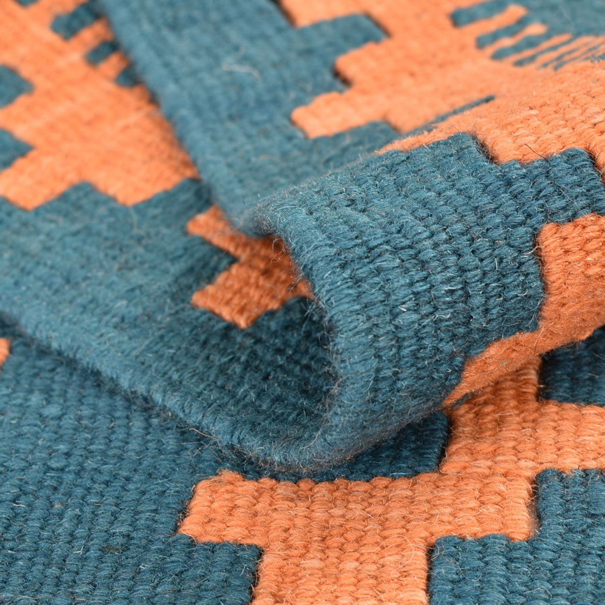 Tapis de couloir Tapis Kelim - Oriental - 194 x 62 cm - multicolore