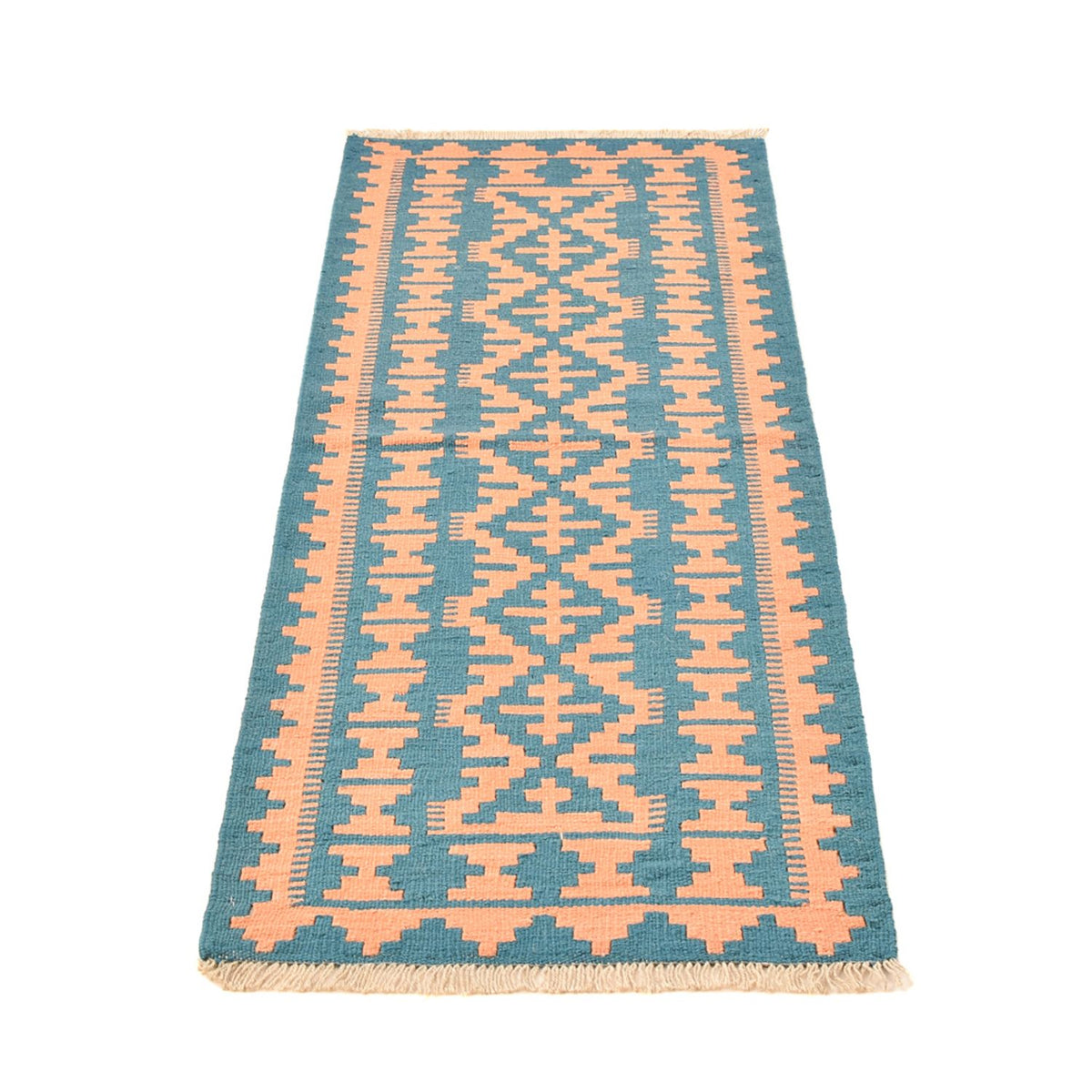 Tapis de couloir Tapis Kelim - Oriental - 194 x 62 cm - multicolore