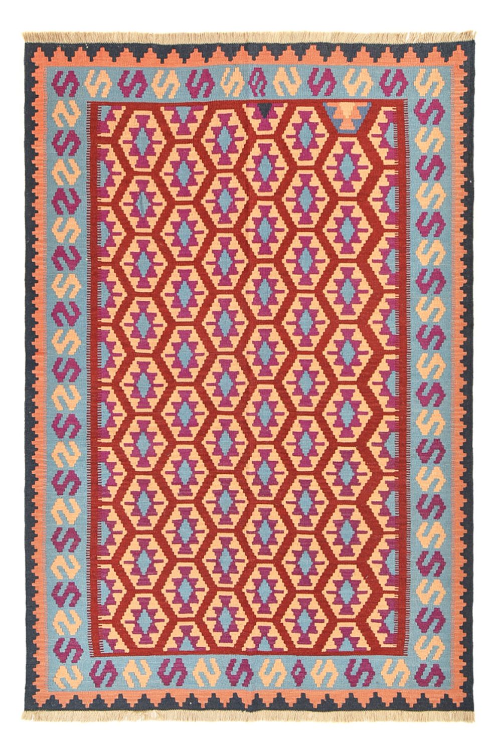 Tapis Kelim - Oriental - 244 x 166 cm - multicolore