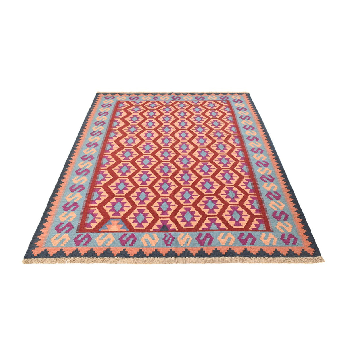 Tapis Kelim - Oriental - 244 x 166 cm - multicolore
