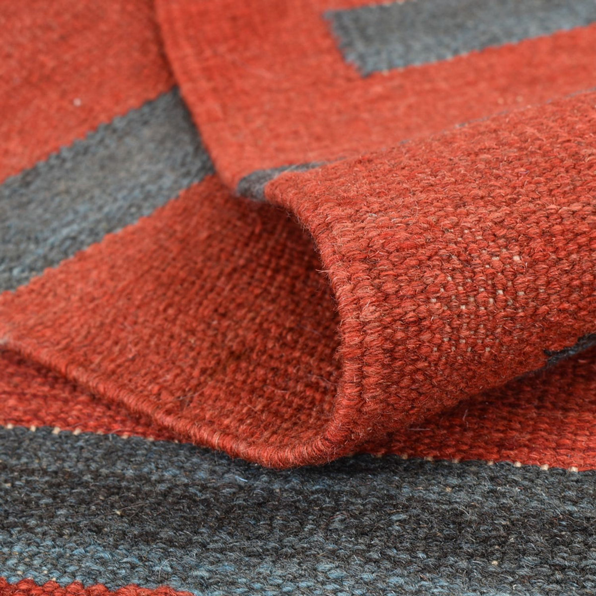 Tapis Kelim - Tendance - 162 x 108 cm - multicolore