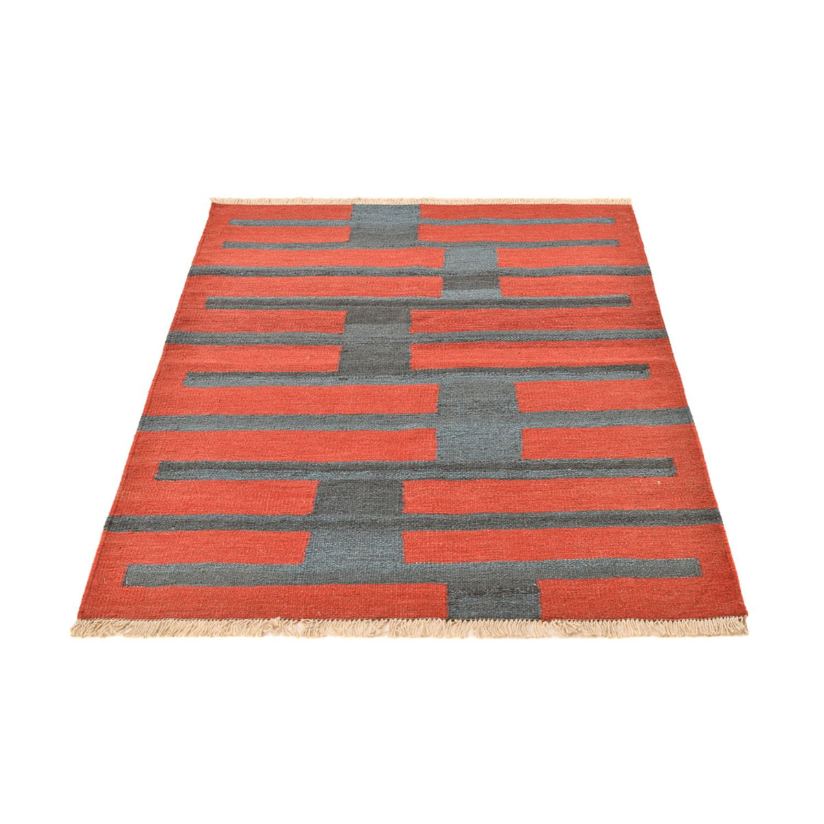 Tapis Kelim - Tendance - 162 x 108 cm - multicolore