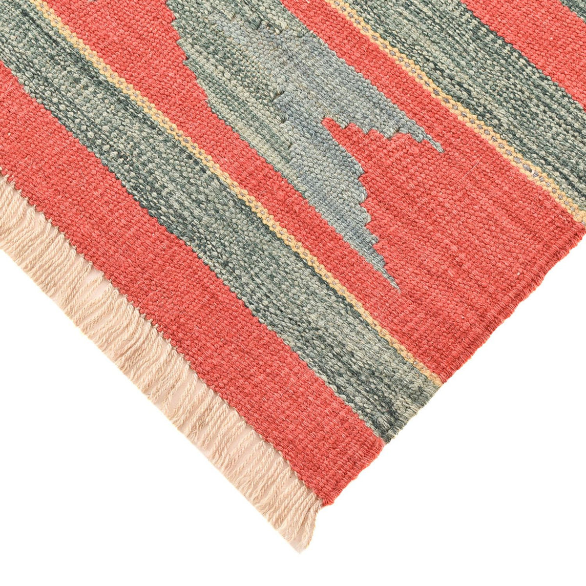 Tapis Kelim - Tendance - 141 x 101 cm - multicolore