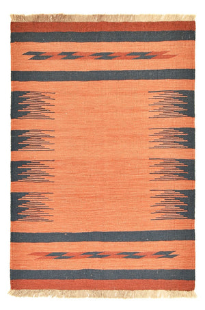 Tapis Kelim - Tendance - 137 x 98 cm - multicolore