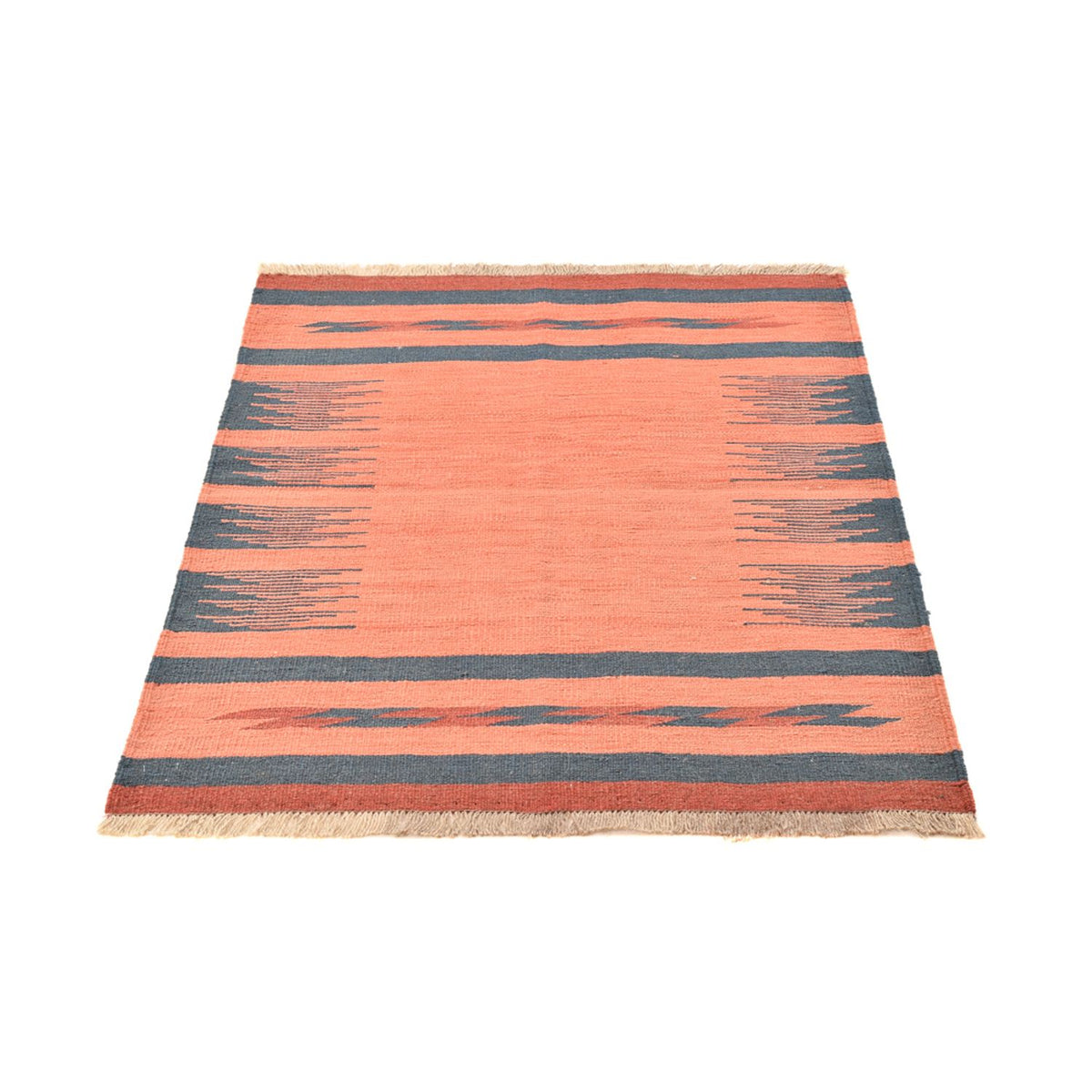 Tapis Kelim - Tendance - 137 x 98 cm - multicolore