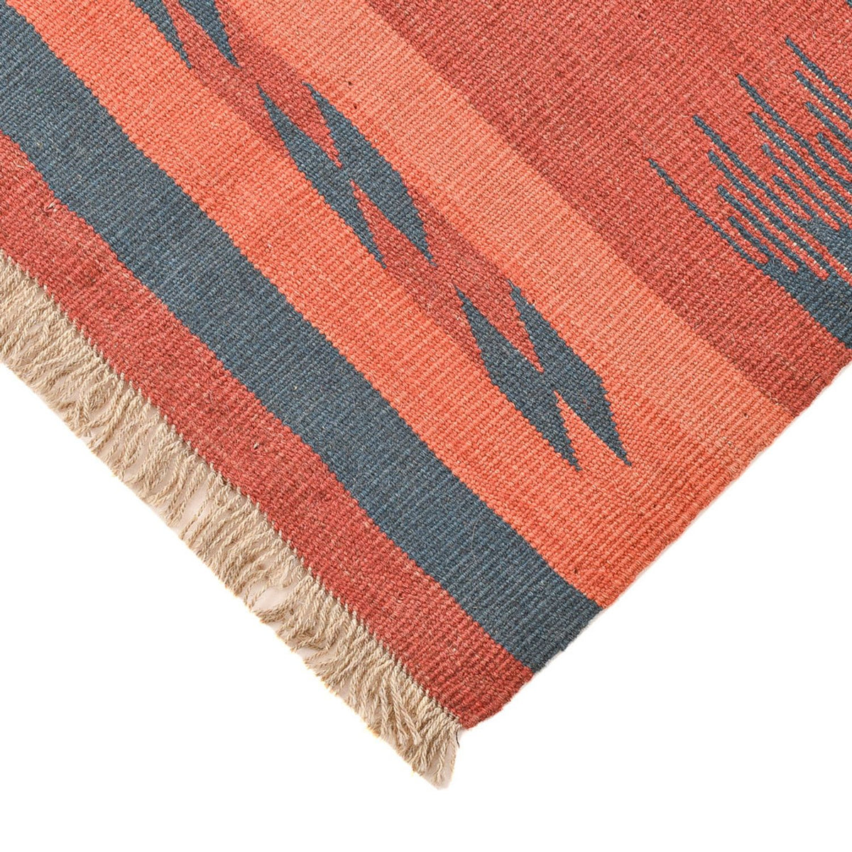 Tapis Kelim - Tendance - 89 x 73 cm - multicolore