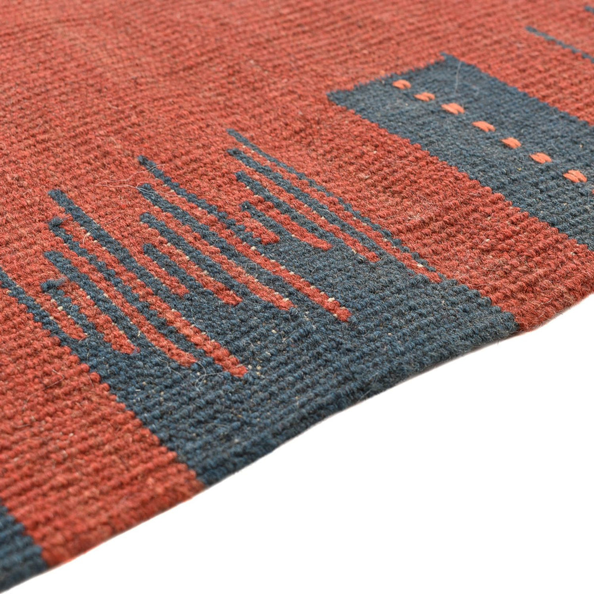 Tapis Kelim - Tendance - 89 x 73 cm - multicolore