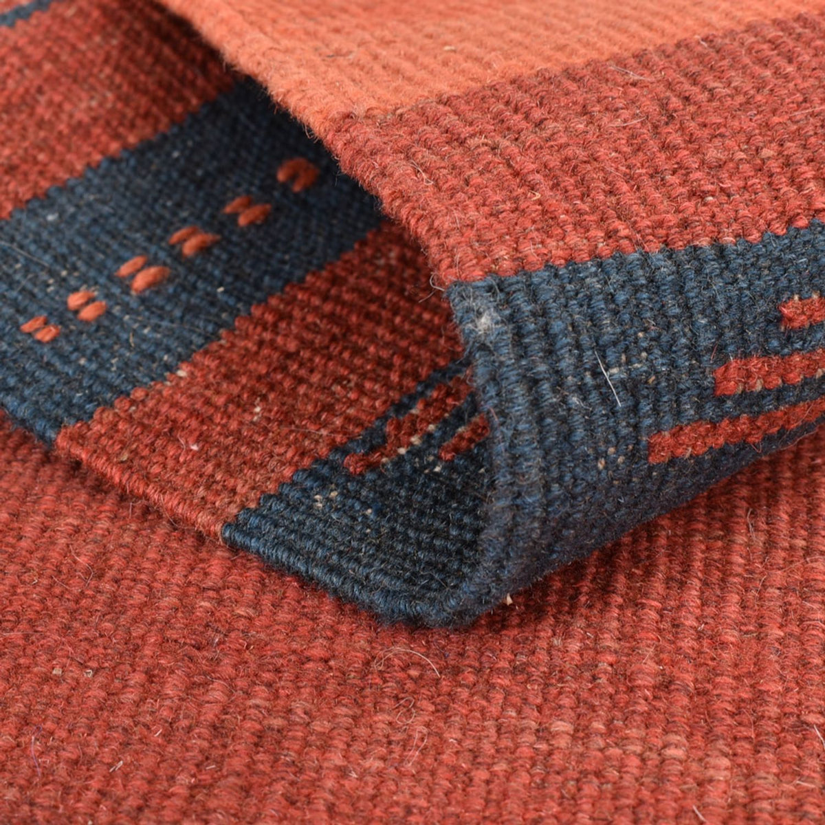 Tapis Kelim - Tendance - 89 x 73 cm - multicolore