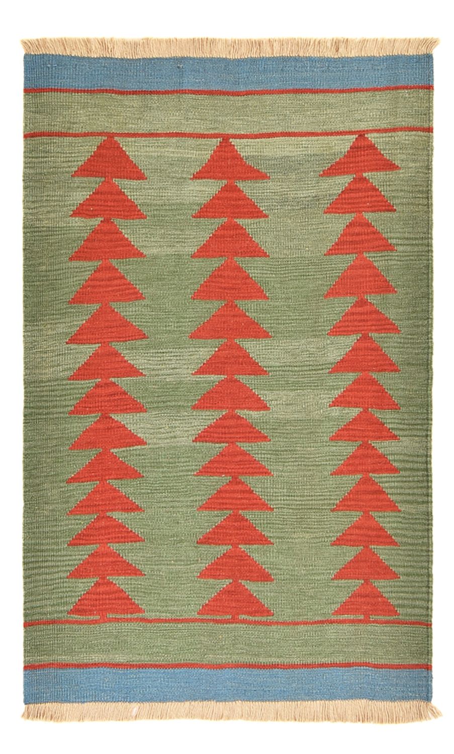 Tapis Kelim - Tendance - 150 x 98 cm - multicolore