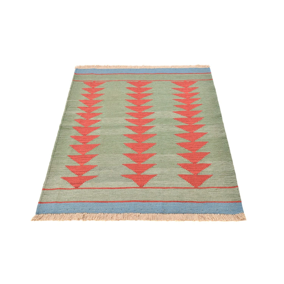 Tapis Kelim - Tendance - 150 x 98 cm - multicolore