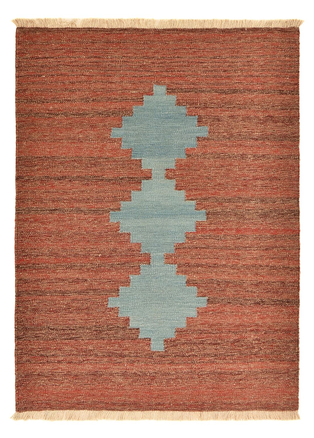 Tapis Kelim - Tendance - 158 x 116 cm - multicolore