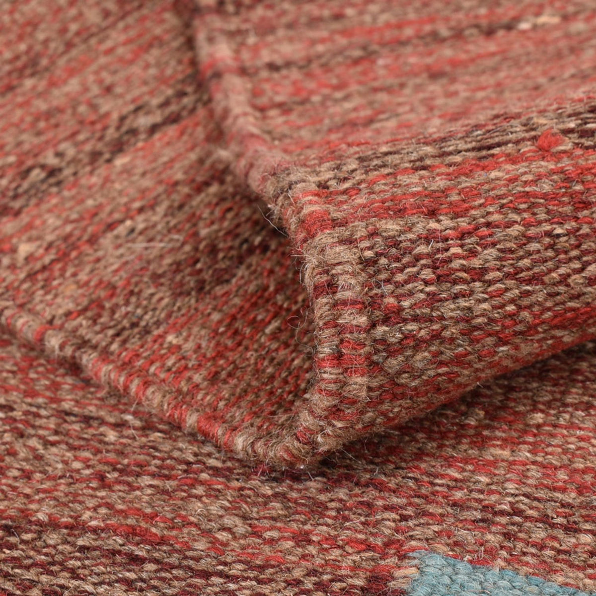 Tapis Kelim - Tendance - 158 x 116 cm - multicolore