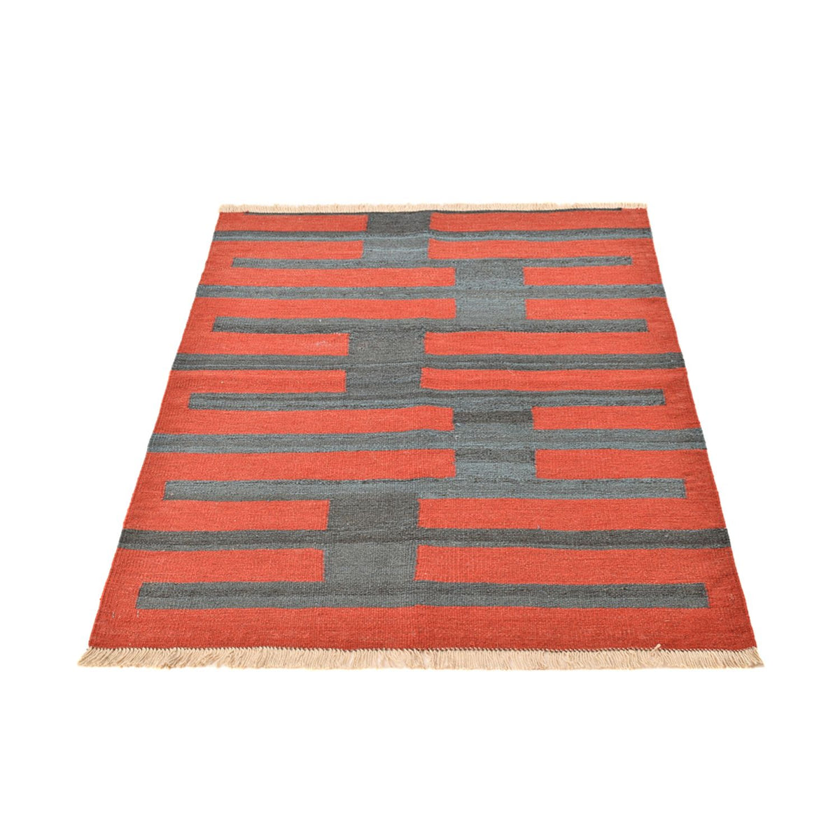 Tapis Kelim - Tendance - 144 x 107 cm - multicolore
