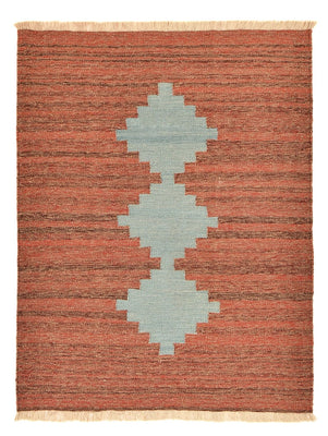 Tapis Kelim - Tendance - 148 x 115 cm - multicolore