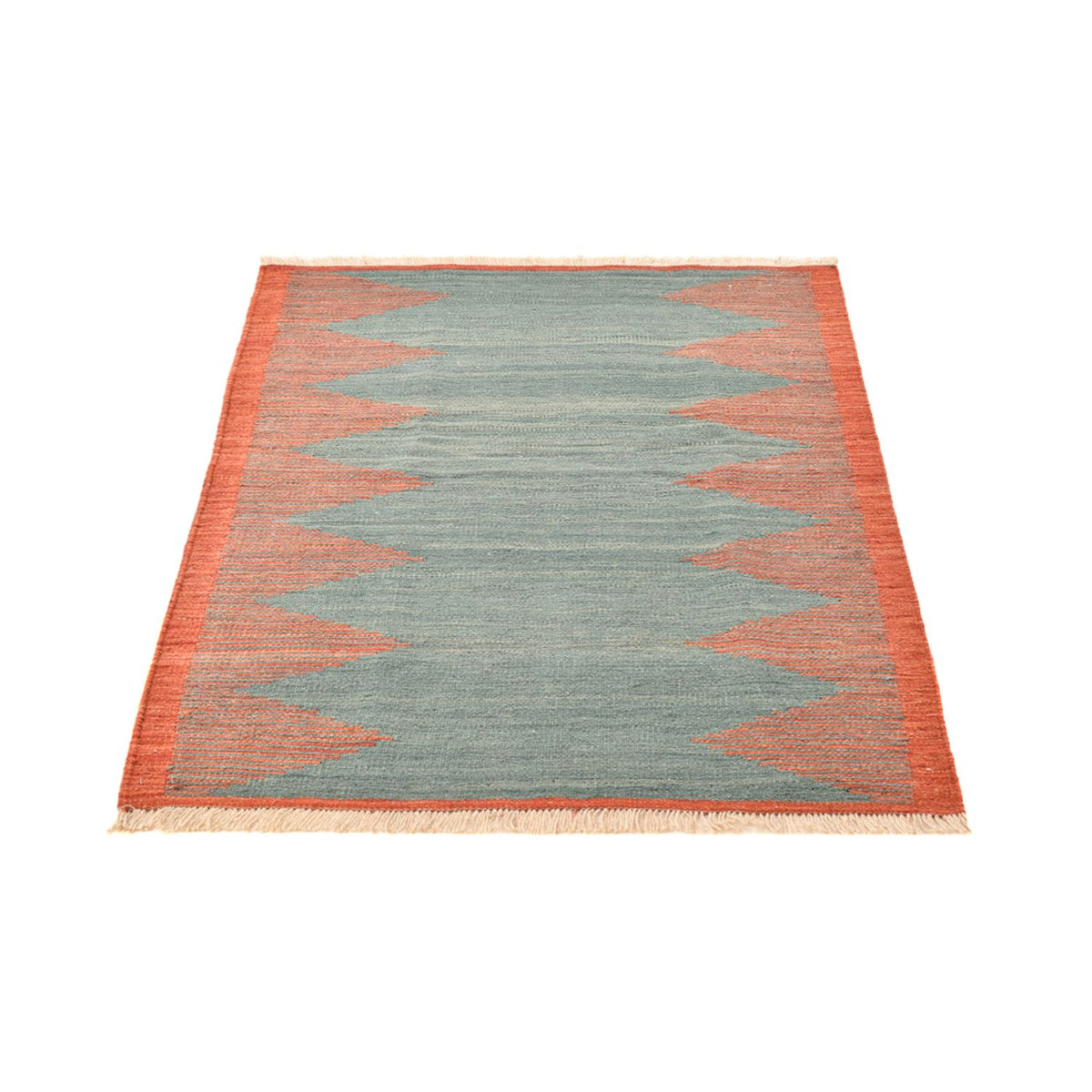 Tapis Kelim - Tendance - 148 x 106 cm - multicolore