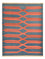 Tapis Kelim - Tendance - 204 x 159 cm - multicolore
