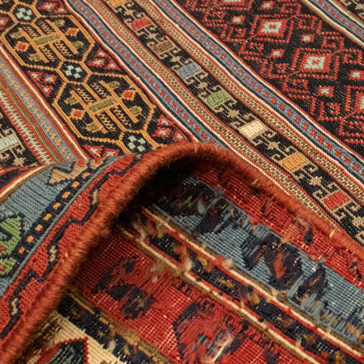 Tapis persan - Nomadic - 304 x 194 cm - multicolore