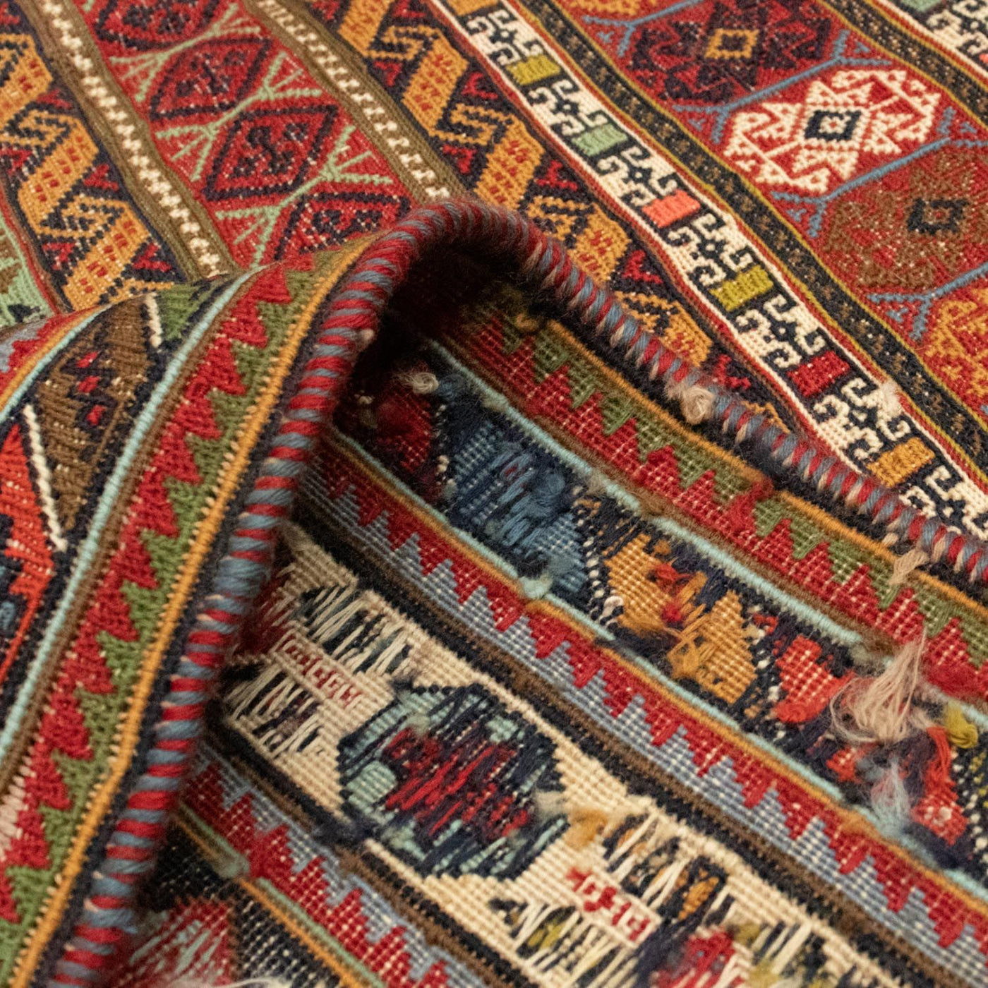 Afshar Sirjan Tapis 297x197cm - Tapis persan
