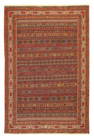 Tapis persan - Nomadic - 286 x 191 cm - multicolore