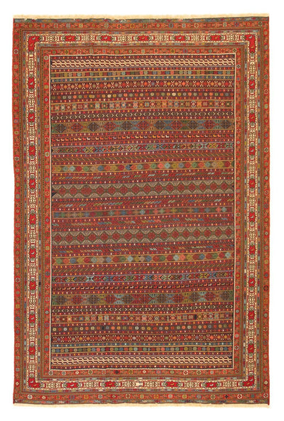 Afshar Sirjan Tapis 191x286cm - Tapis persan