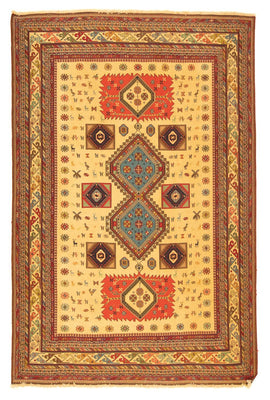 Tapis persan - Nomadic - 298 x 200 cm - or
