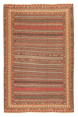 Tapis persan - Nomadic - 273 x 151 cm - multicolore
