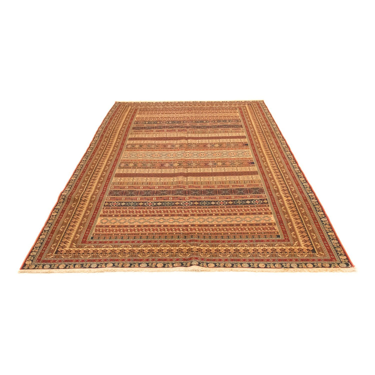 Tapis persan - Nomadic - 273 x 151 cm - multicolore