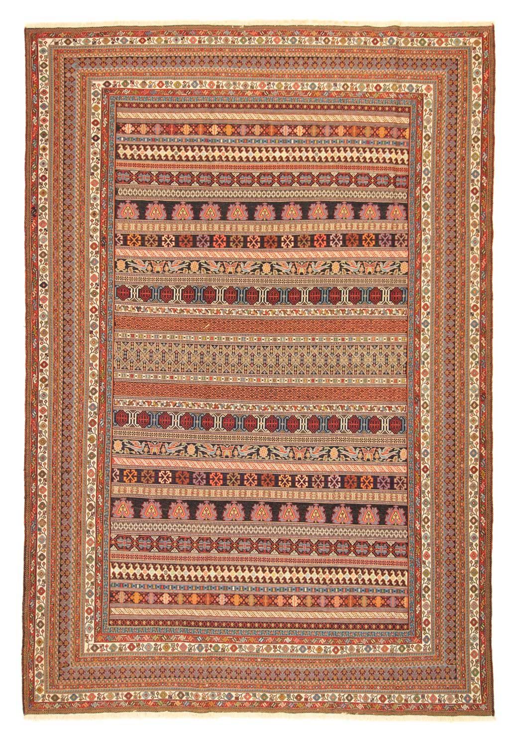 Tapis persan - Nomadic - 296 x 202 cm - multicolore