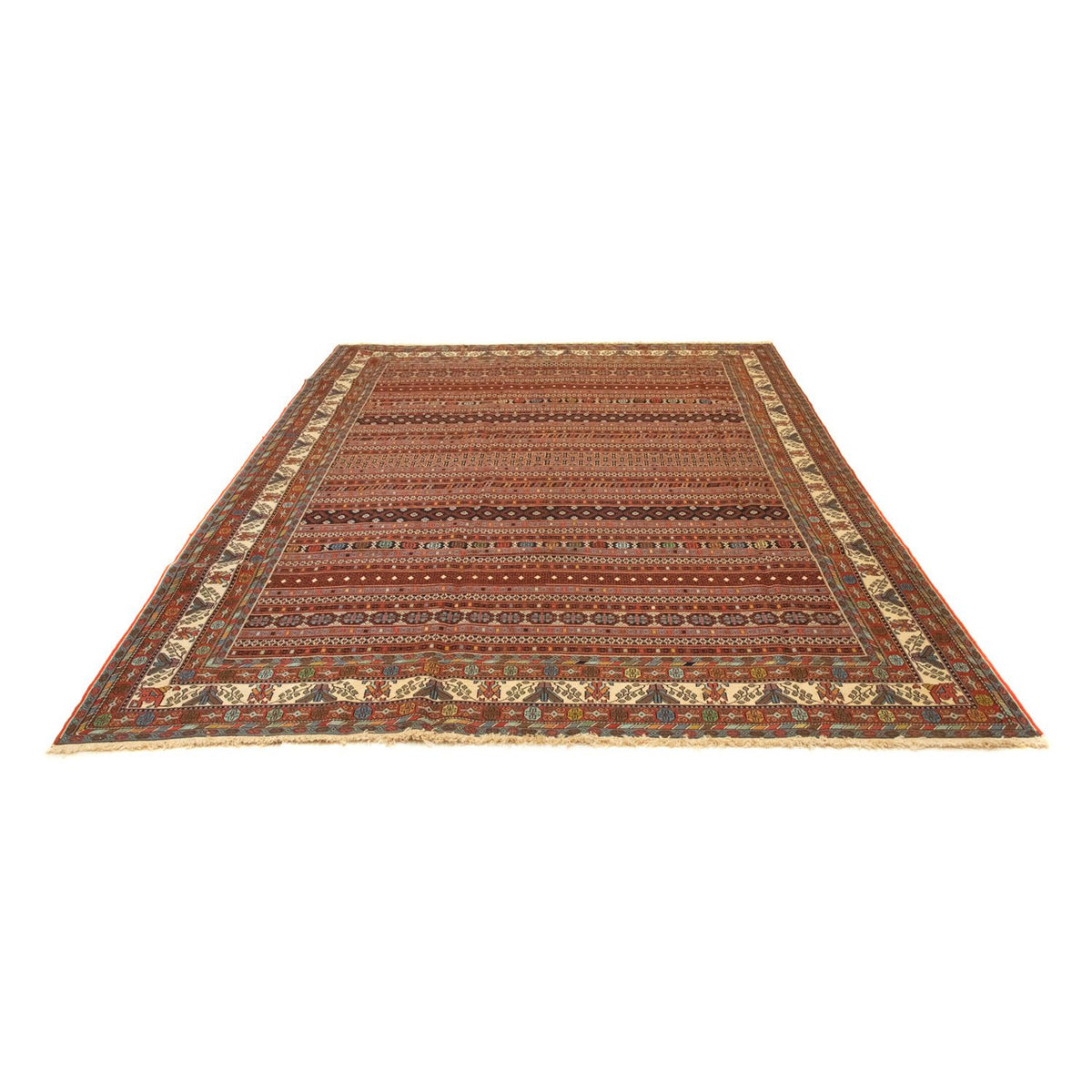Tapis persan - Nomadic - 278 x 194 cm - multicolore