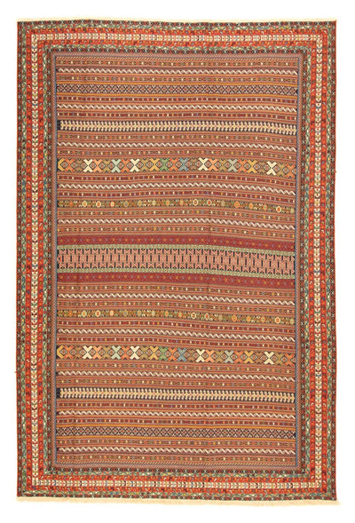 Afshar Sirjan Tapis 195x283cm - Tapis persan