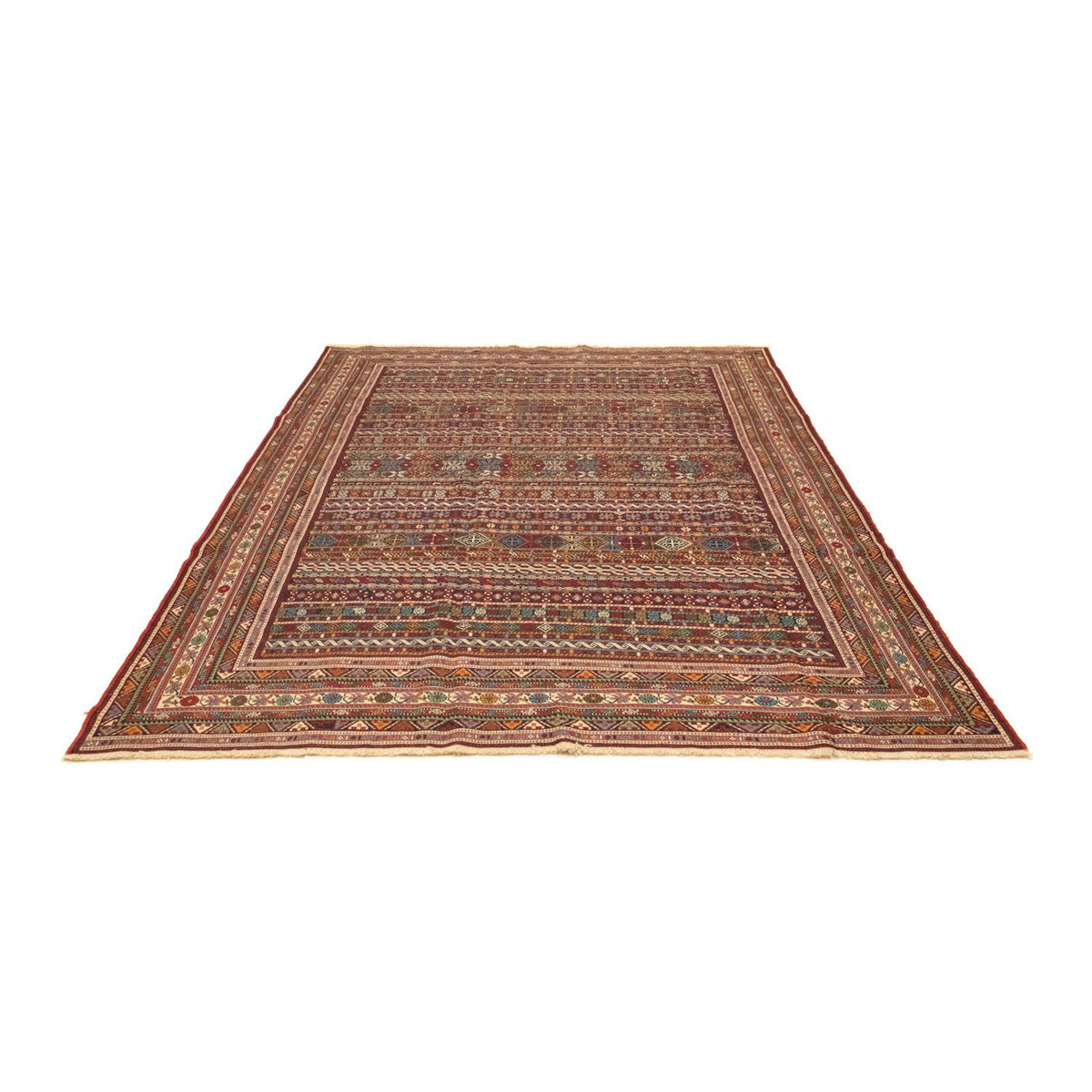 Tapis persan - Nomadic - 302 x 199 cm - multicolore