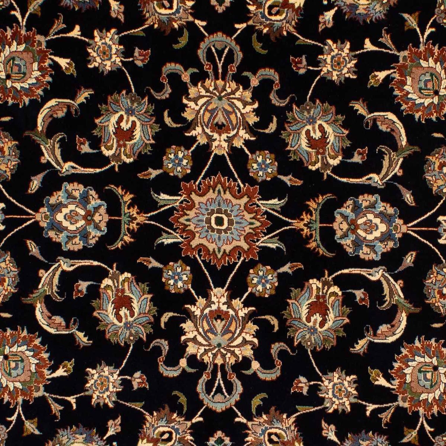 Tapis persan - Classique - 300 x 196 cm - bleu foncé