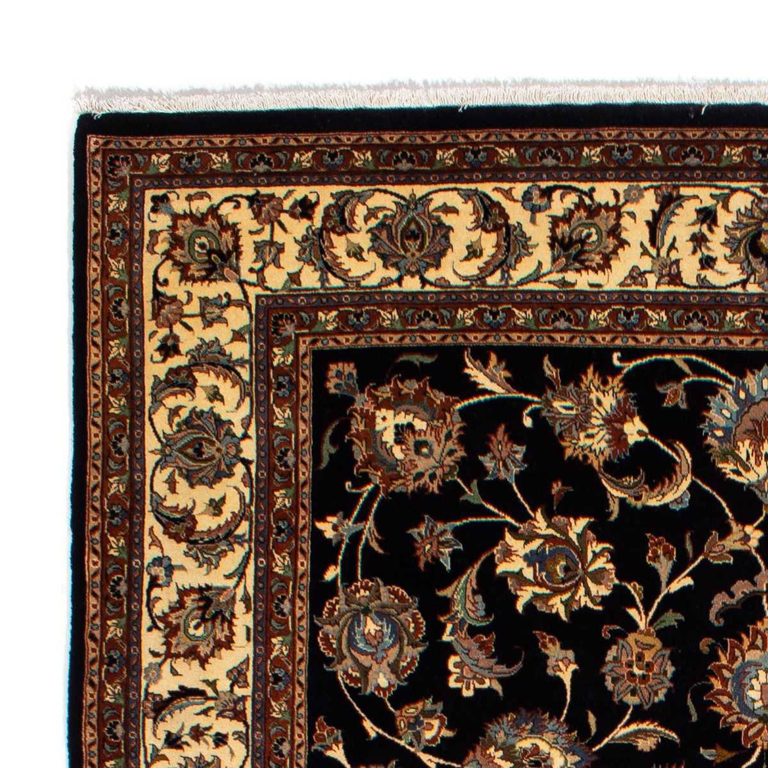 Tapis persan - Classique - 300 x 196 cm - bleu foncé