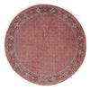 Tapis de Bidjar Tapis 305x305cm - Tapis persan - Rond / Rouge clair / 305 x 305 cm Rond