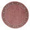 Tapis persan - Bidjar ronde  - 305 x 305 cm - rouge clair