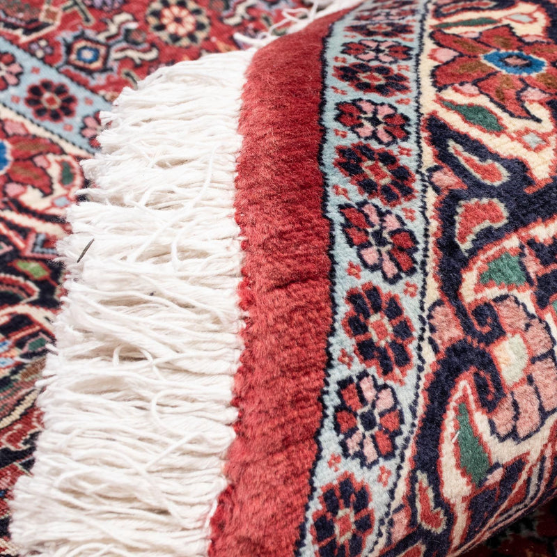 Tapis persan - Bidjar ronde  - 305 x 305 cm - rouge clair