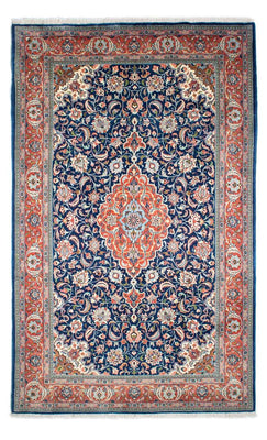 Tapis persan - Royal - 280 x 177 cm - bleu foncé
